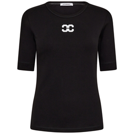 Co'couture GrannyCC Logo T-shirt, Sort